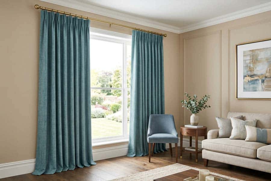 example of full looking curtains
