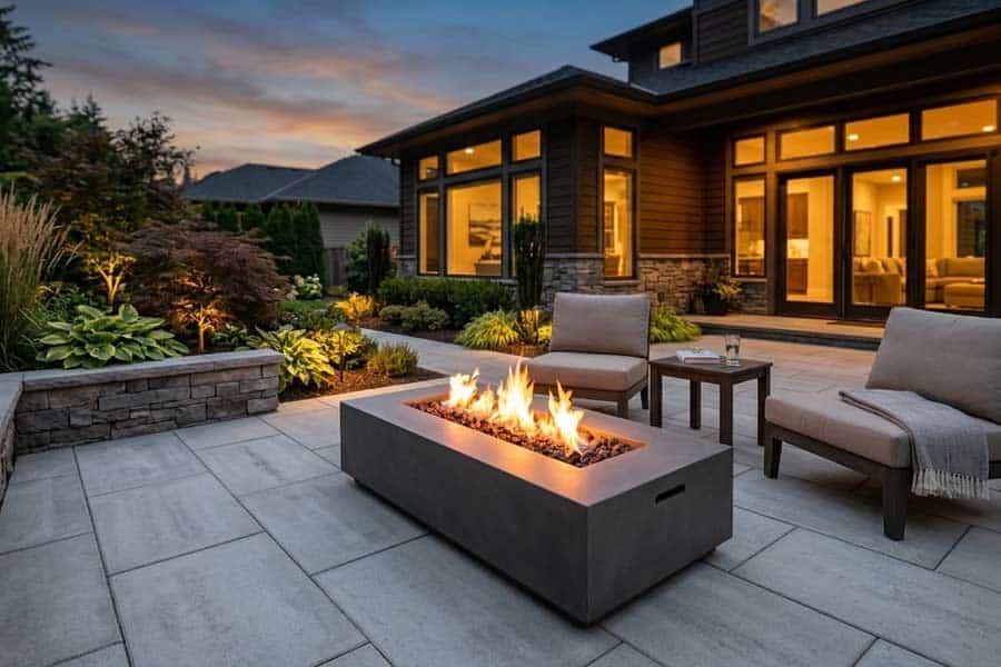fire pit ideas outdoor living space hdr