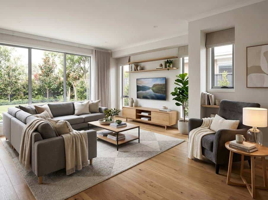 flow with living room furniture