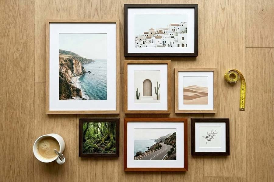 gallery wall layout ex