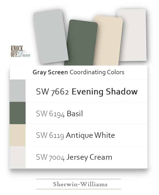 Sherwin Williams Gray Screen Review The Exquisite Gray with Blue