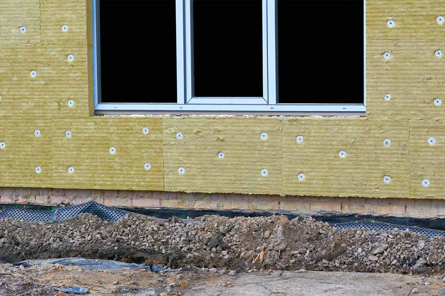 home renovation with foundation