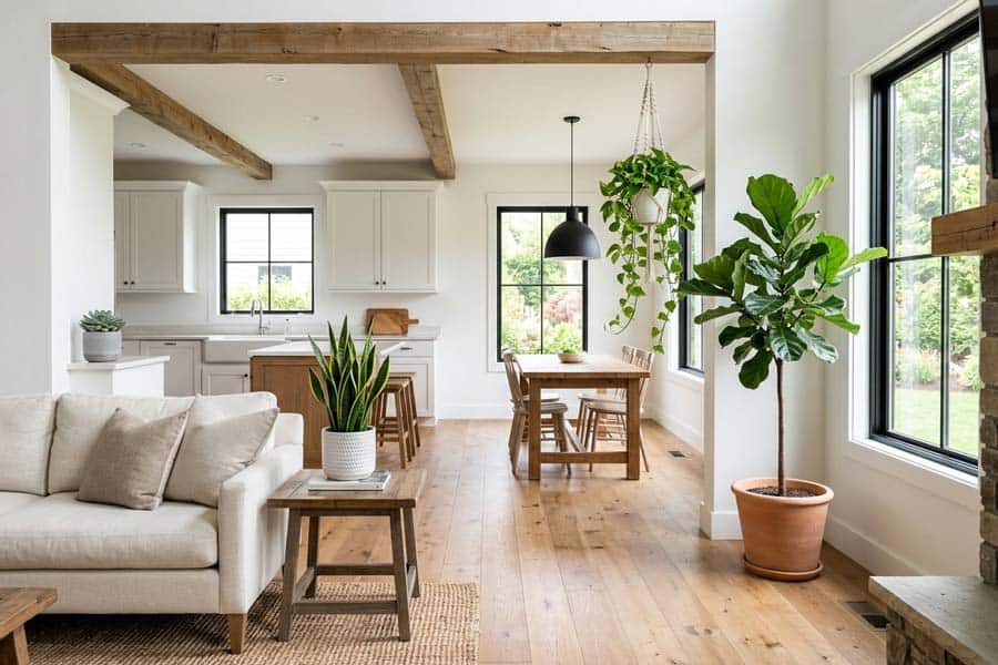 houseplants providing decor punch