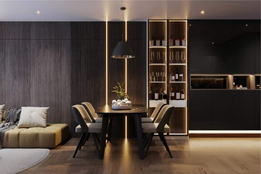 lighting makes rooms feel coplete hdr