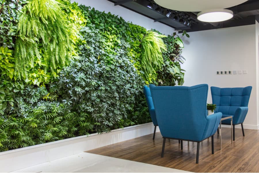 living wall planters indoor greenery hdr