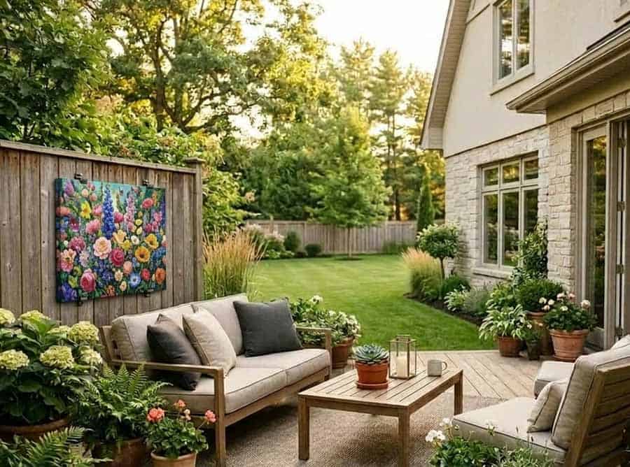 outdoor-design-with-canvas-artwork outdoor design with canvas artwork