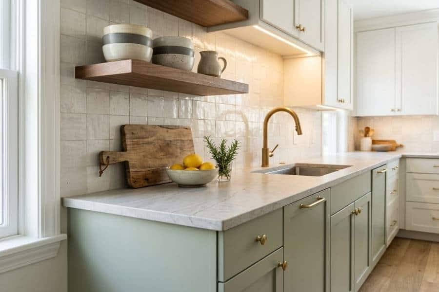 pair kitchen cabinets and countertops hdr