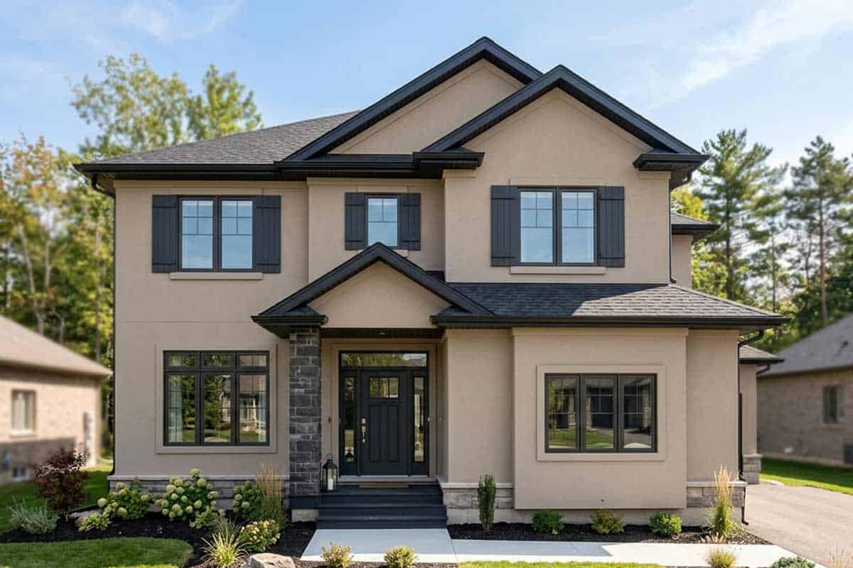 pashima paint on exterior home