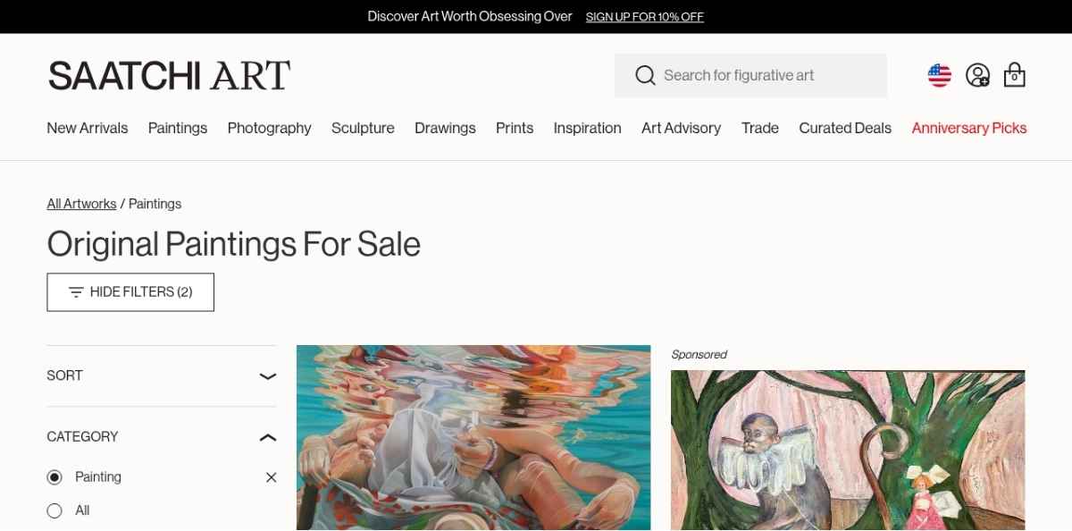 saatchiart screen