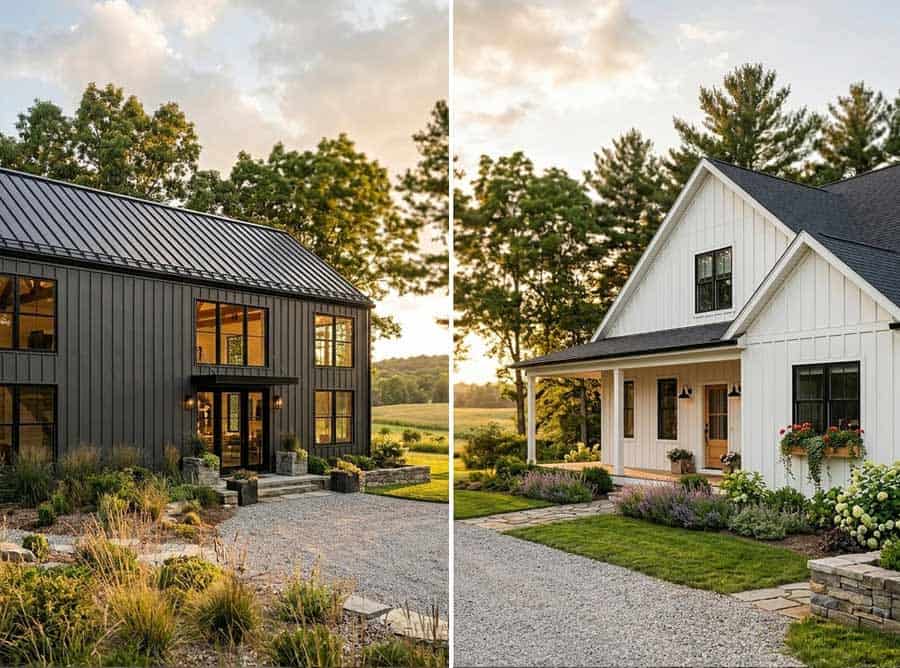 side-by-side-bbarndominium-and-farmhouse side by side bbarndominium and farmhouse