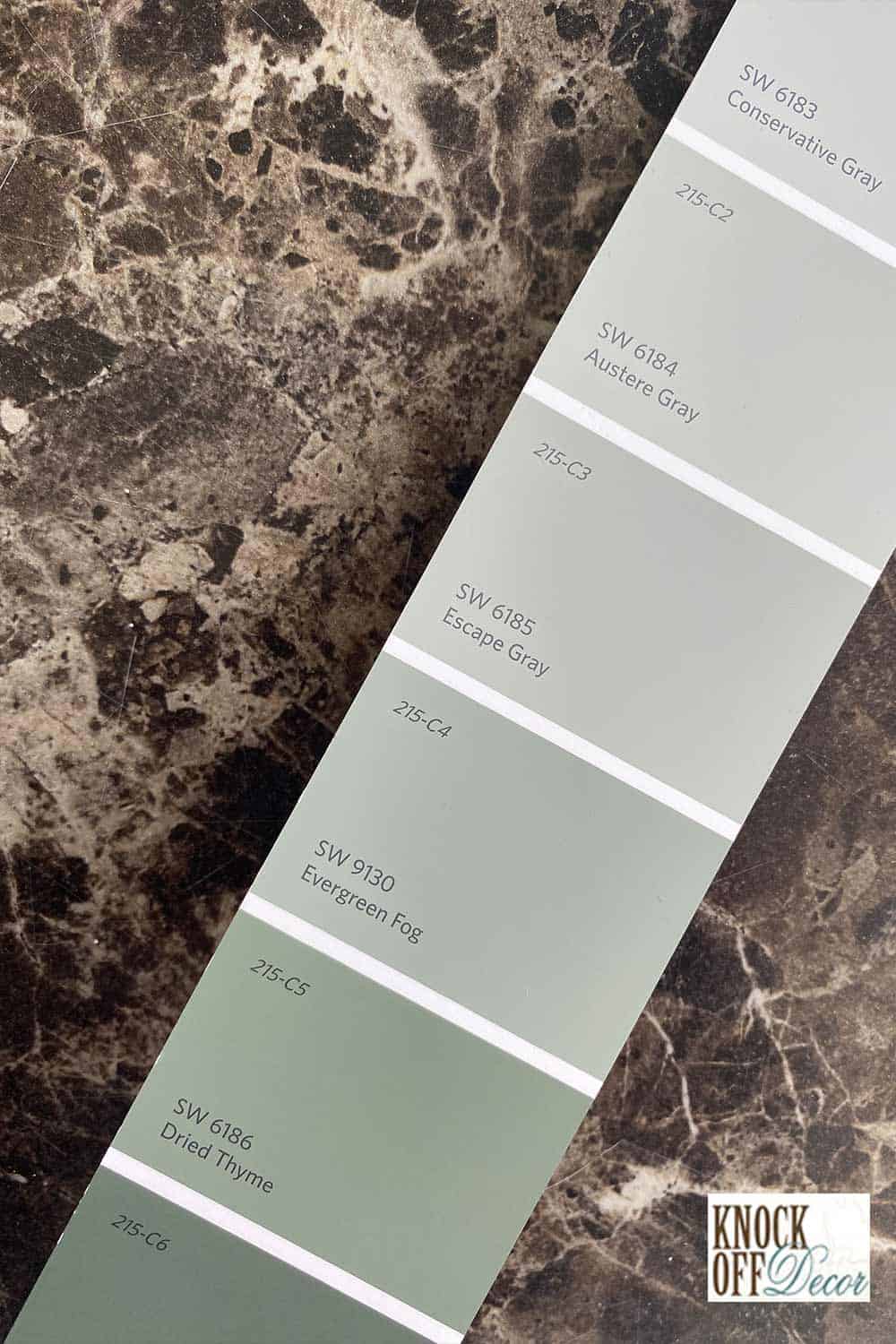 Sherwin Williams Evergreen Fog SW 9130 How it Became Color of the