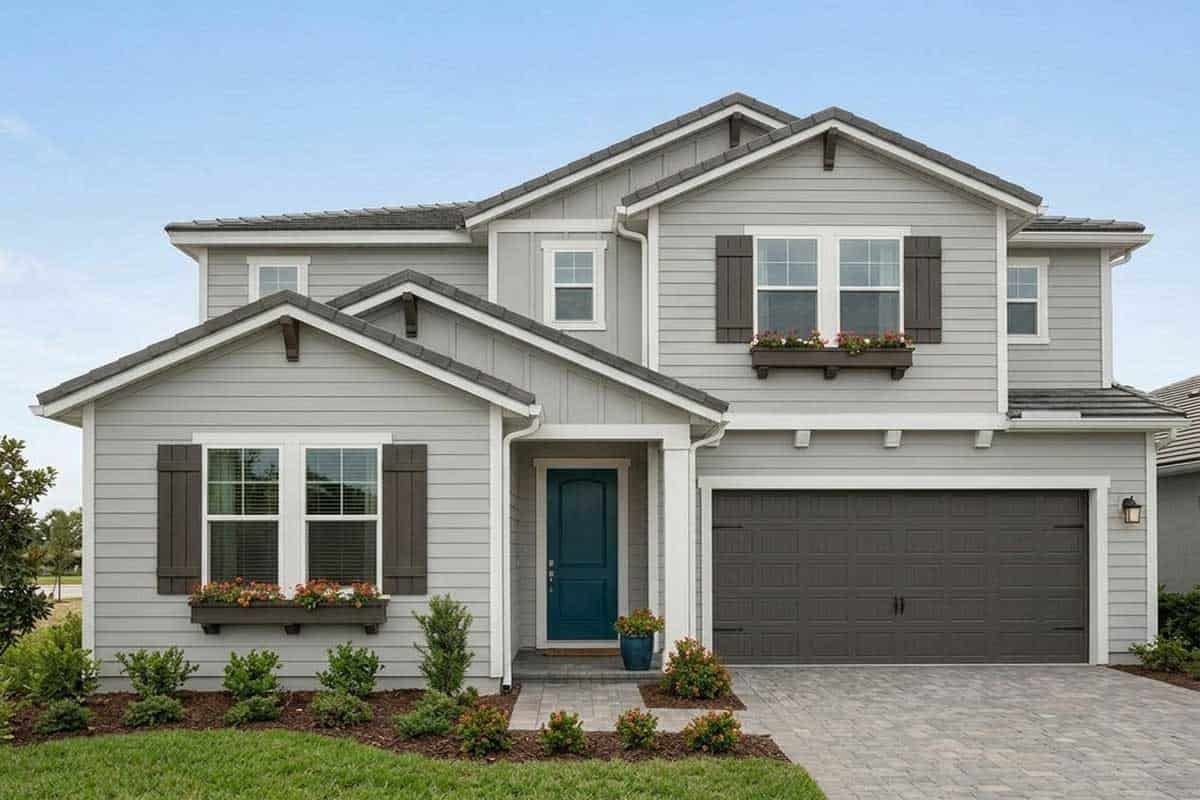 sw gray screen painted exterior