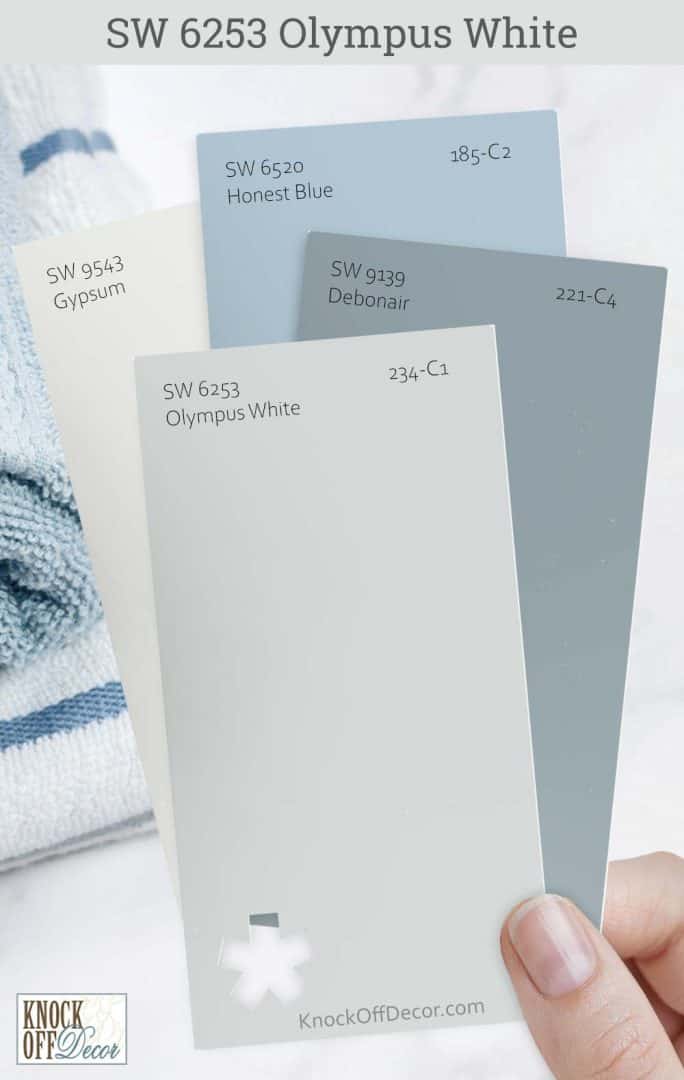 Sherwin Williams Olympus White Review - A Dreamy Light Gray - KnockOffDecor