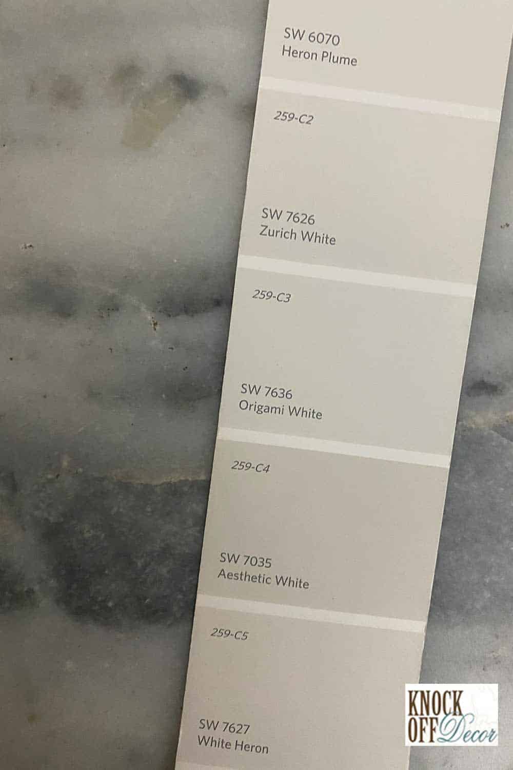 Sherwin Williams Origami White SW 7636 The Ultimate White Paint to
