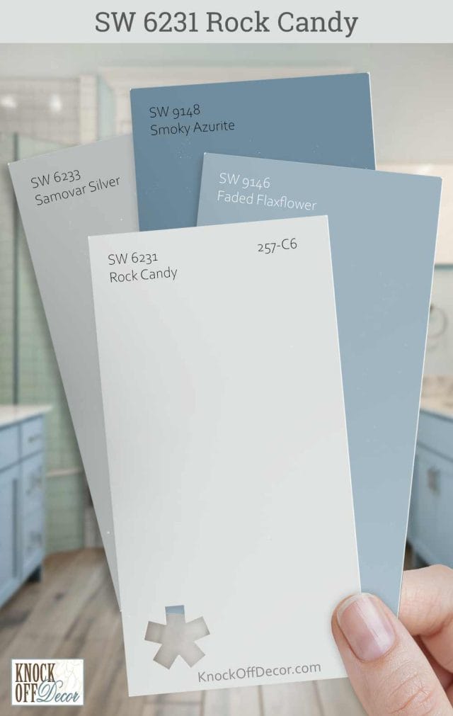 Sherwin Williams Rock Candy - SW 6231 Review - An Elegant Blue-toned ...