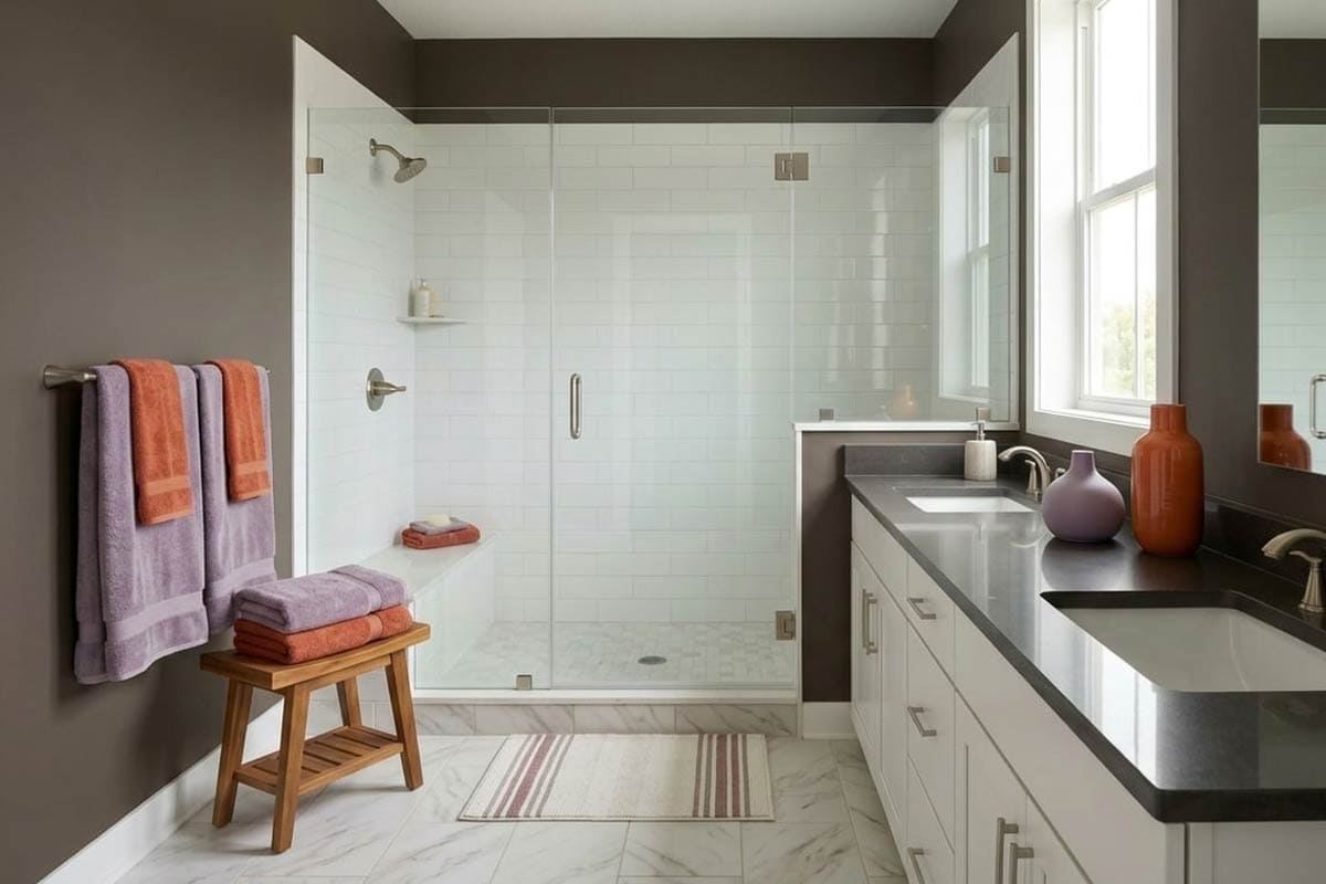 sw sealskin bathroom walls