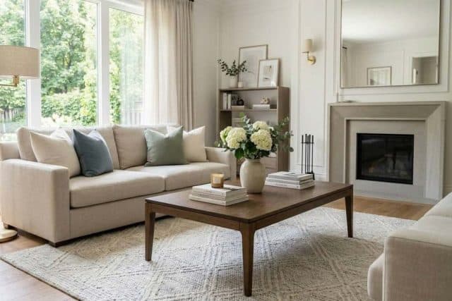 Room Balancing Designing a Timeless Living Room: Balancing Form, Function, and ...