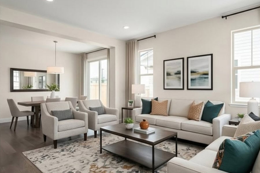 toque white in living space ex