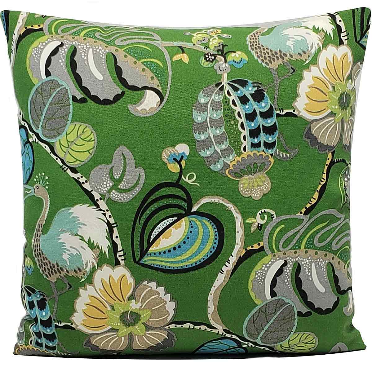 Coloranimal Federa Per Cuscino Quadrata 45x45 Cm Con Stampa 3D Pesci Tropicali, Tessuto Poliestere/Cotone, Solo Copertura
