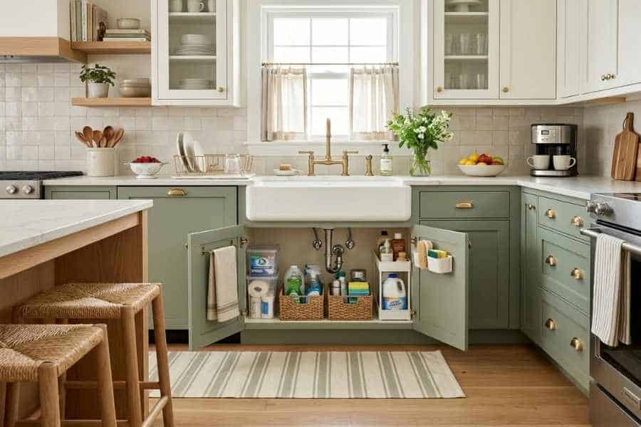under sink cabinet makeover hdr