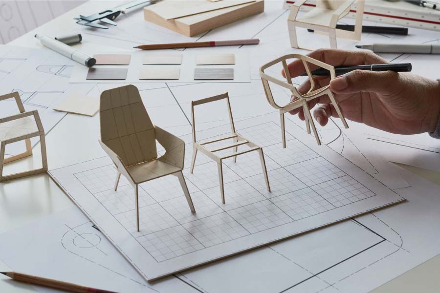 wood furniture design measurements